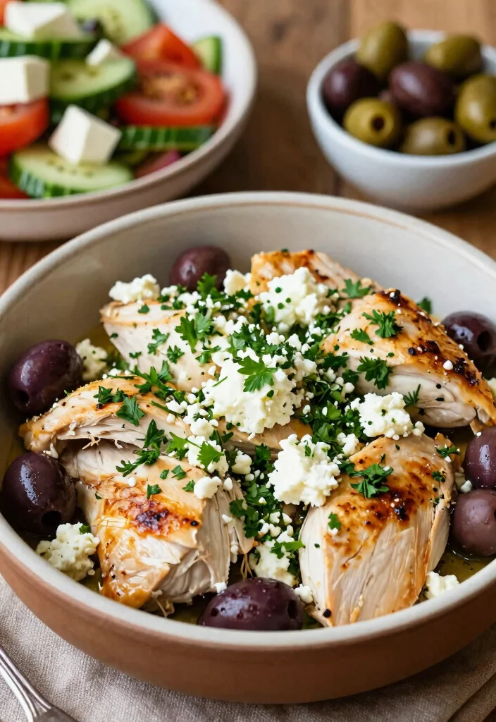 12 Keto Chicken Crockpot Recipes for Hands Off Cooking 9. Greek Chicken with Olives 0