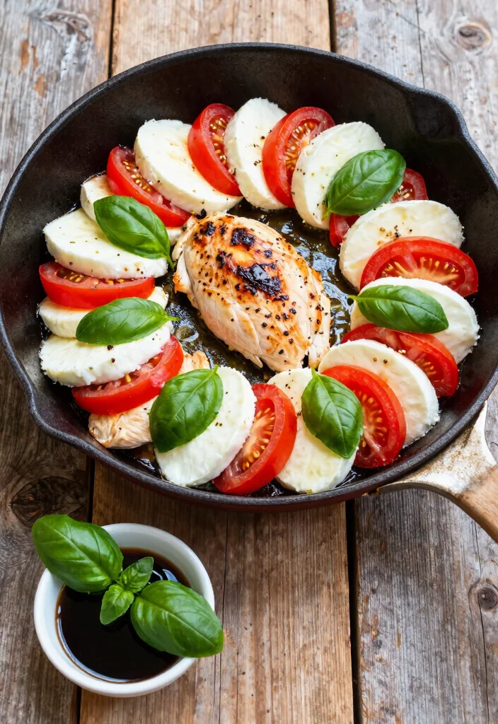 12 Keto Chicken Dinner Recipes Everyone Loves 5. One Pan Caprese Chicken 0