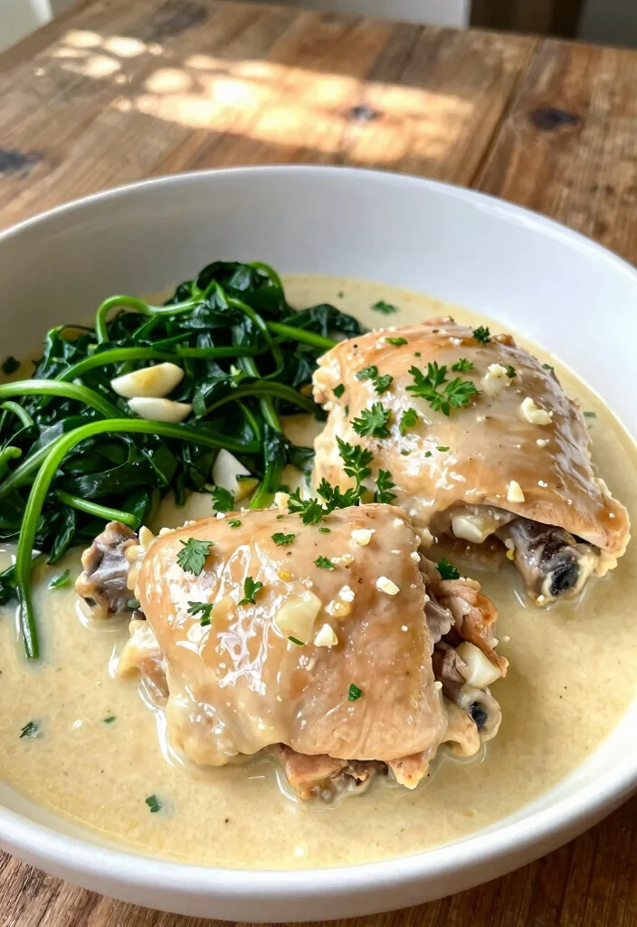 12 Keto Chicken Dinner Recipes for Weeknights 1. Creamy Garlic Chicken 0