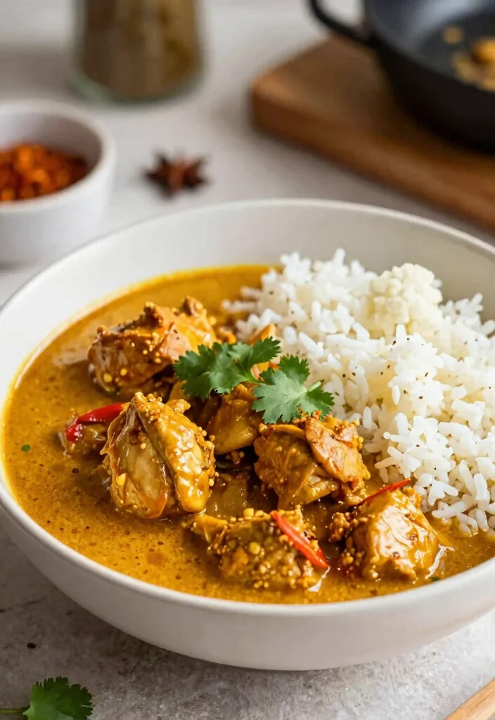 12 Keto Chicken Dinner Recipes for Weeknights 11. Thai Chicken Curry 0