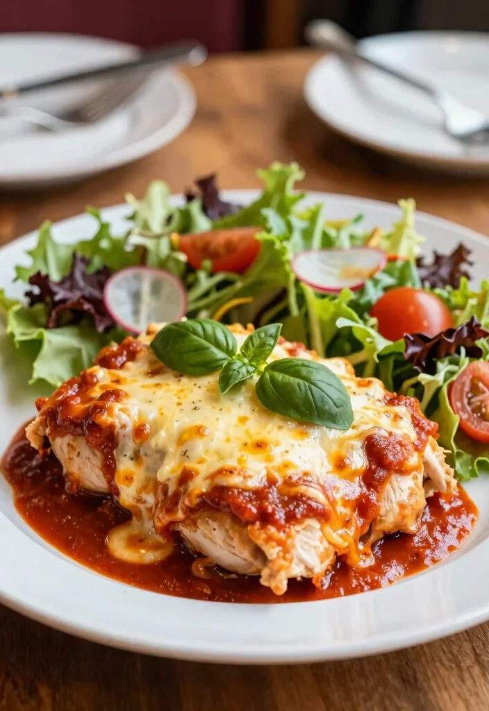 12 Keto Chicken Dinner Recipes for Weeknights 5. Baked Chicken Parmesan 0