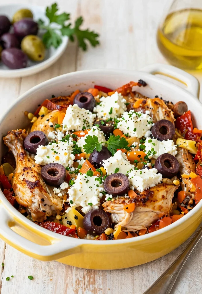 12 Keto Chicken Recipes for Flavorful Dinners 47 12 Keto Chicken Recipes for Flavorful Dinners 7. Mediterranean Chicken Casserole 0