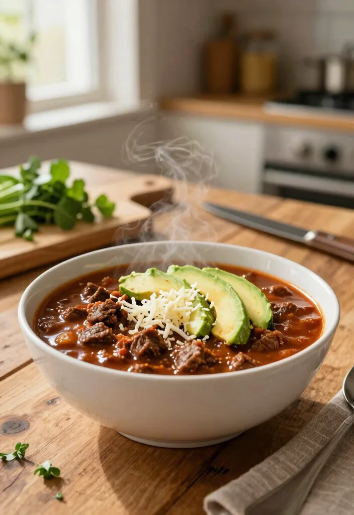 12 Keto Chili Recipes for Hearty Comfort Meals 1. Classic Keto Beef Chili 0