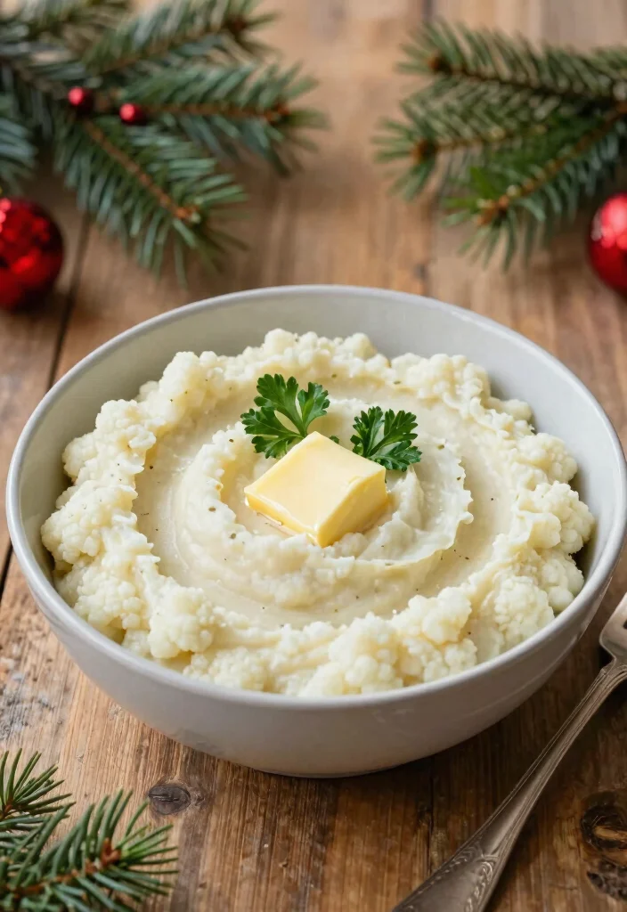 12 Keto Christmas Recipes for a Festive Low Carb Table 12 12 Keto Christmas Recipes for a Festive Low Carb Table 2. Creamy Cauliflower Mash 0