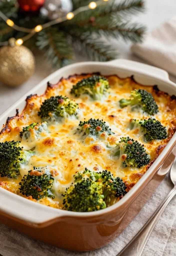 12 Keto Christmas Recipes for a Festive Low Carb Table 49 12 Keto Christmas Recipes for a Festive Low Carb Table 9. Cheesy Keto Broccoli Bake 0
