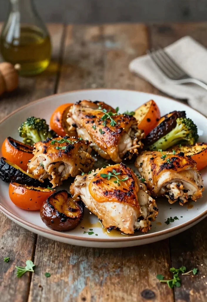 12 Keto Dinner Recipes for Busy Evenings 63 12 Keto Dinner Recipes for Busy Evenings 12. Baked Chicken Thighs with Veggies 0