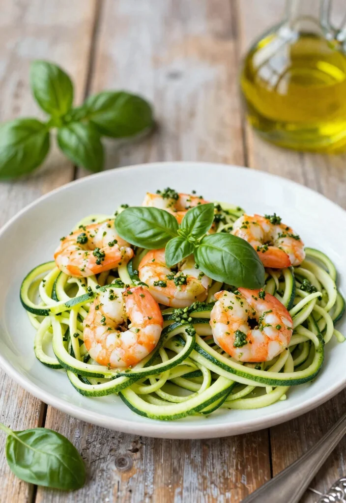12 Keto Dinner Recipes for Busy Evenings 12 12 Keto Dinner Recipes for Busy Evenings 2. Zucchini Noodles with Pesto and Shrimp 0