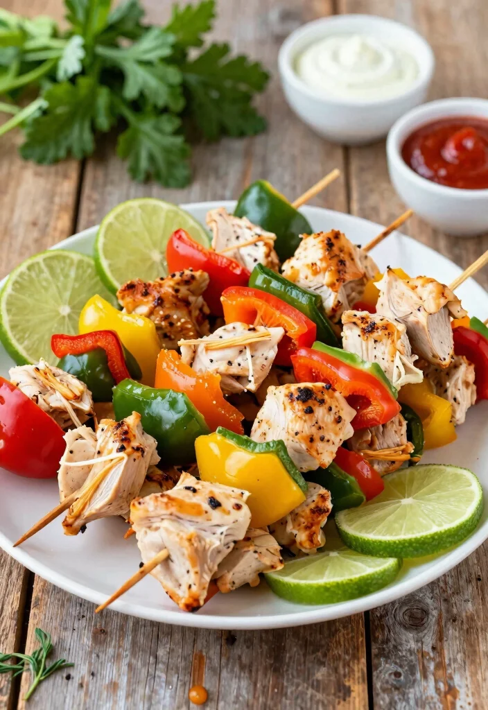 12 Keto Dinner Recipes for Busy Evenings 37 12 Keto Dinner Recipes for Busy Evenings 7. Chicken Fajita Skewers 0