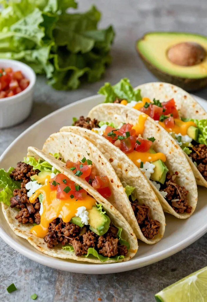 12 Keto Dinner Recipes for Busy Evenings 50 12 Keto Dinner Recipes for Busy Evenings 9. Taco Lettuce Wraps 0
