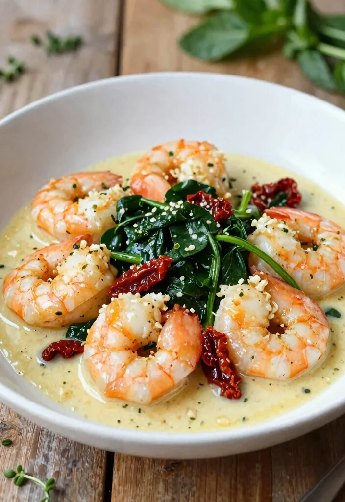12 Keto Dinner Recipes for Everyday Cooking 1. Creamy Garlic Butter Tuscan Shrimp 0