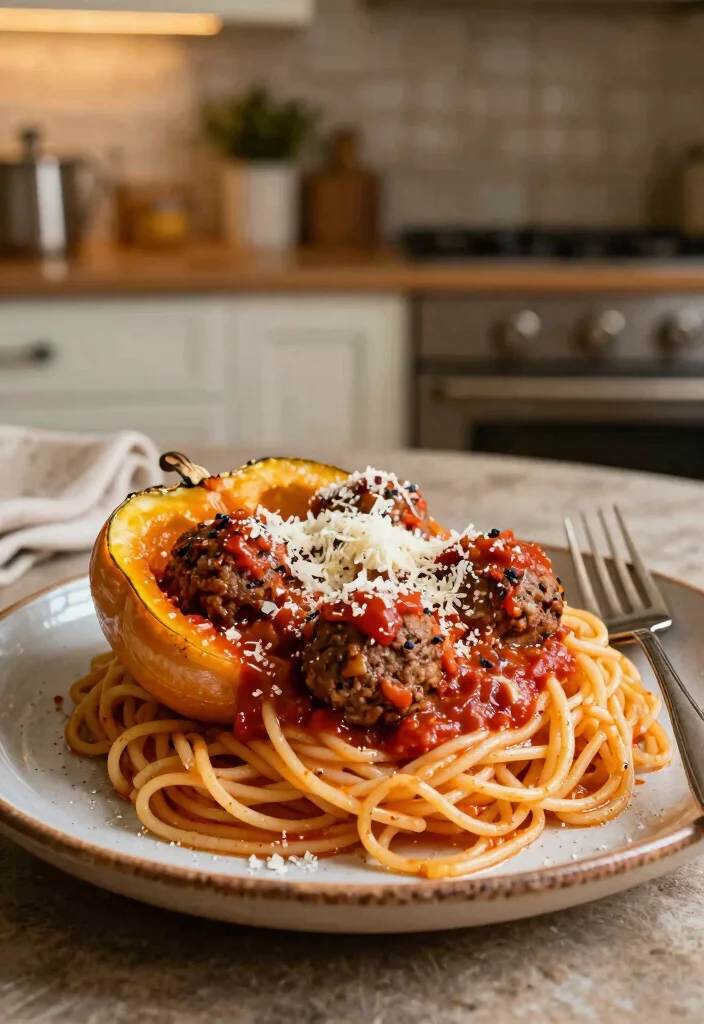 12 Keto Dinner Recipes for Everyday Cooking 5. Spaghetti Squash with Meatballs 0