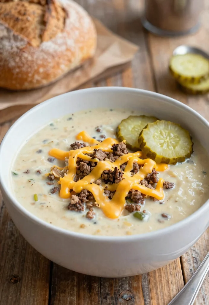 12 Keto Instant Pot Recipes for Fast Cooking 11. Instant Pot Cheeseburger Soup 0