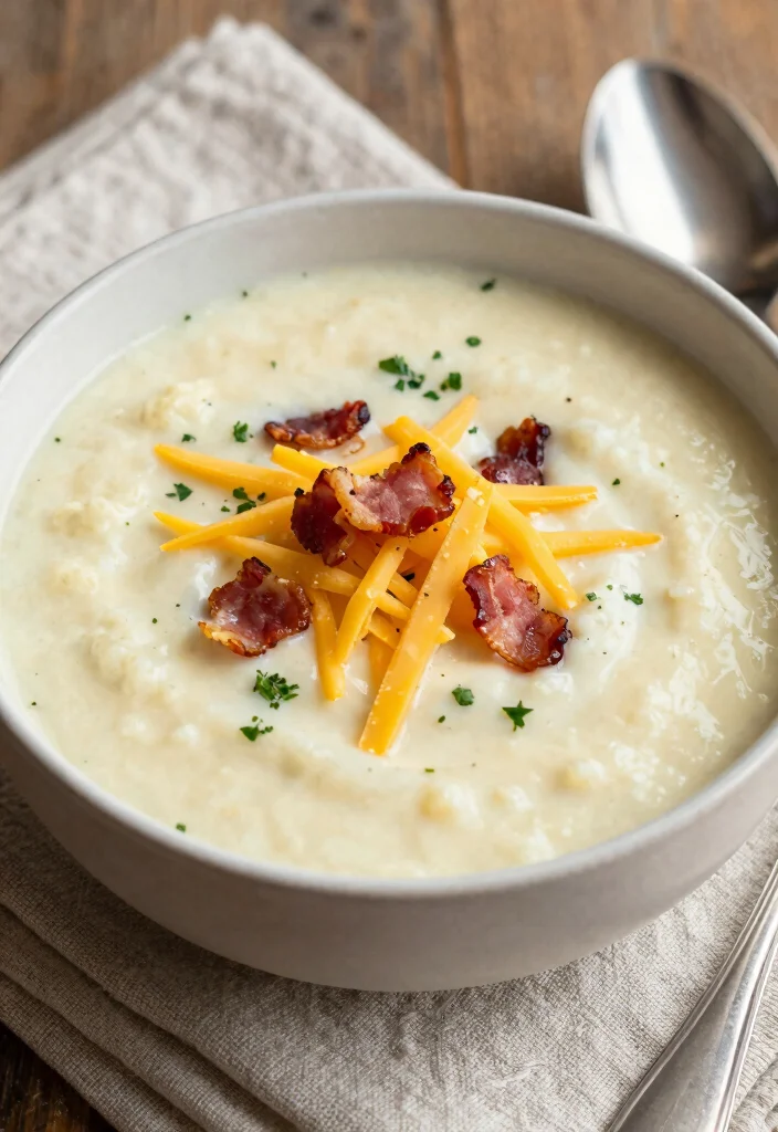 12 Keto Instant Pot Recipes for Fast Cooking 5. Instant Pot Cauliflower Chowder 0