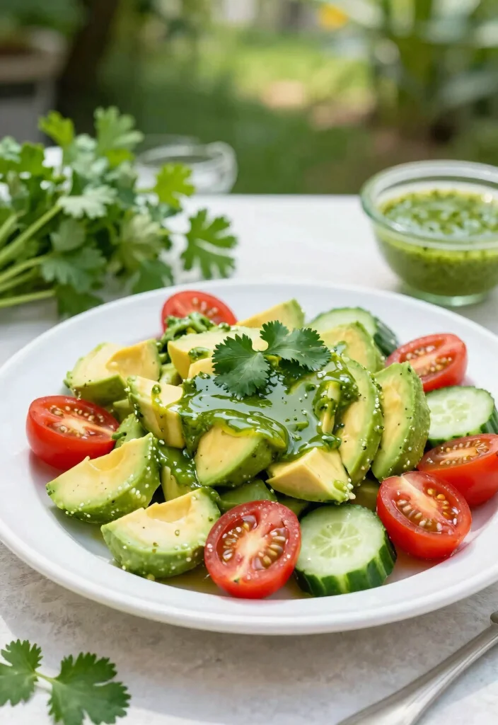12 Keto Mexican Recipes with Bold Flavor 11. Keto Avocado Salad with Cilantro Dressing 0 1