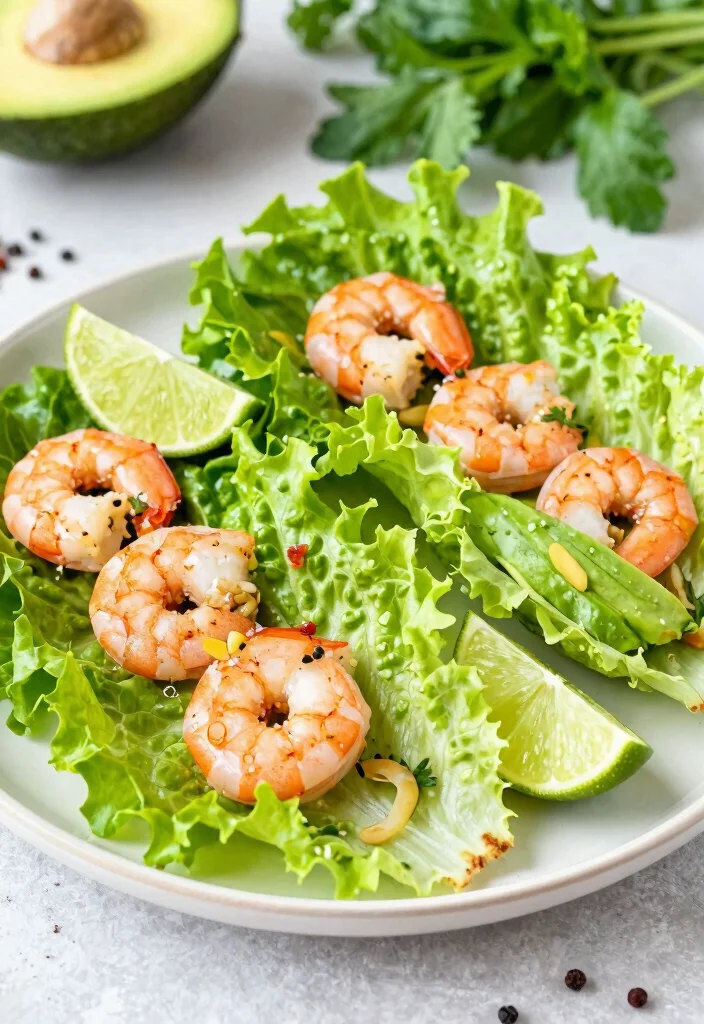 12 Keto Mexican Recipes with Bold Flavor 4. Keto Shrimp Tostadas with Lettuce Wraps 0