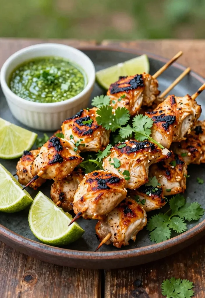 12 Keto Mexican Recipes with Bold Flavor 9. Keto Cilantro Lime Chicken Skewers 0