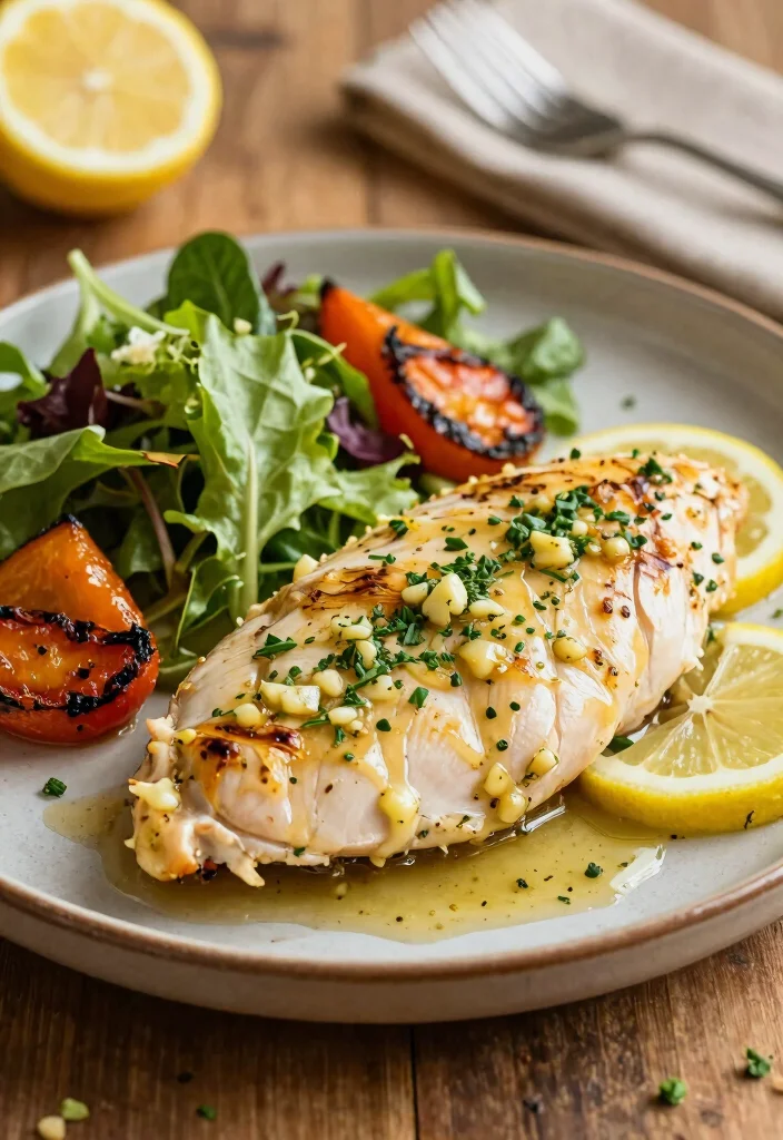 12 Keto Recipes for Easy Low Carb Living 10. Lemon Garlic Herb Chicken 0