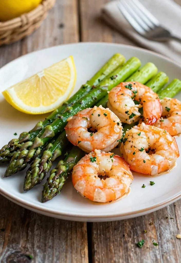 12 Keto Recipes for Easy Low Carb Living 5. Garlic Butter Shrimp and Asparagus 0