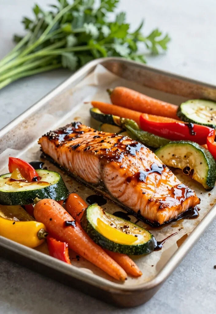 12 Keto Salmon Recipes for Omega Rich Dinners 60 12 Keto Salmon Recipes for Omega Rich Dinners 10. Balsamic Glazed Salmon with Vegetables 0