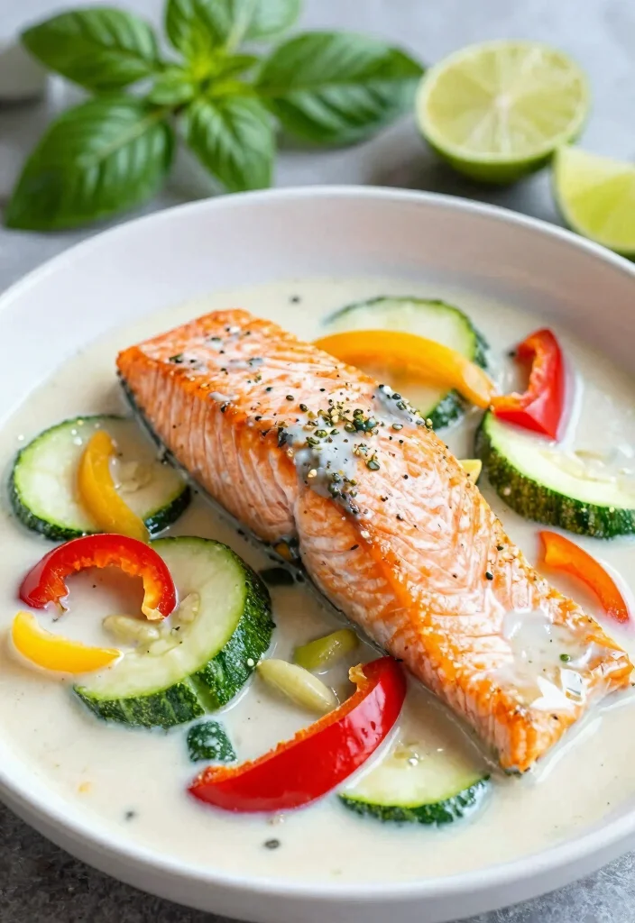 12 Keto Salmon Recipes for Omega Rich Dinners 62 12 Keto Salmon Recipes for Omega Rich Dinners 12. Thai Style Salmon with Veggies 0