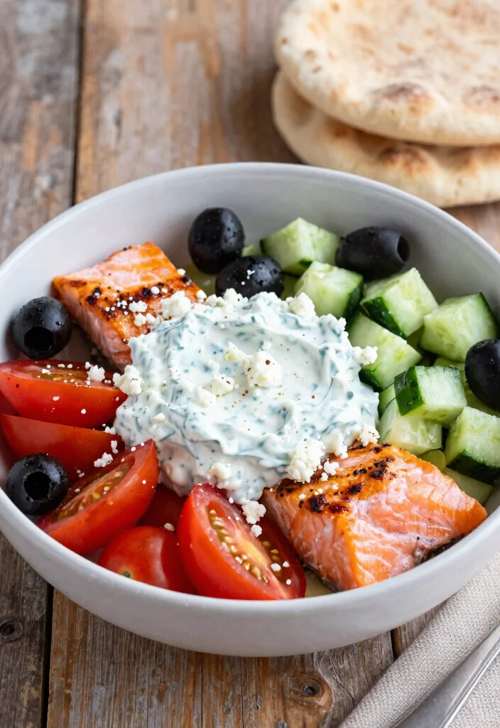 12 Keto Salmon Recipes for Omega Rich Dinners 37 12 Keto Salmon Recipes for Omega Rich Dinners 7. Mediterranean Salmon Bowl 0