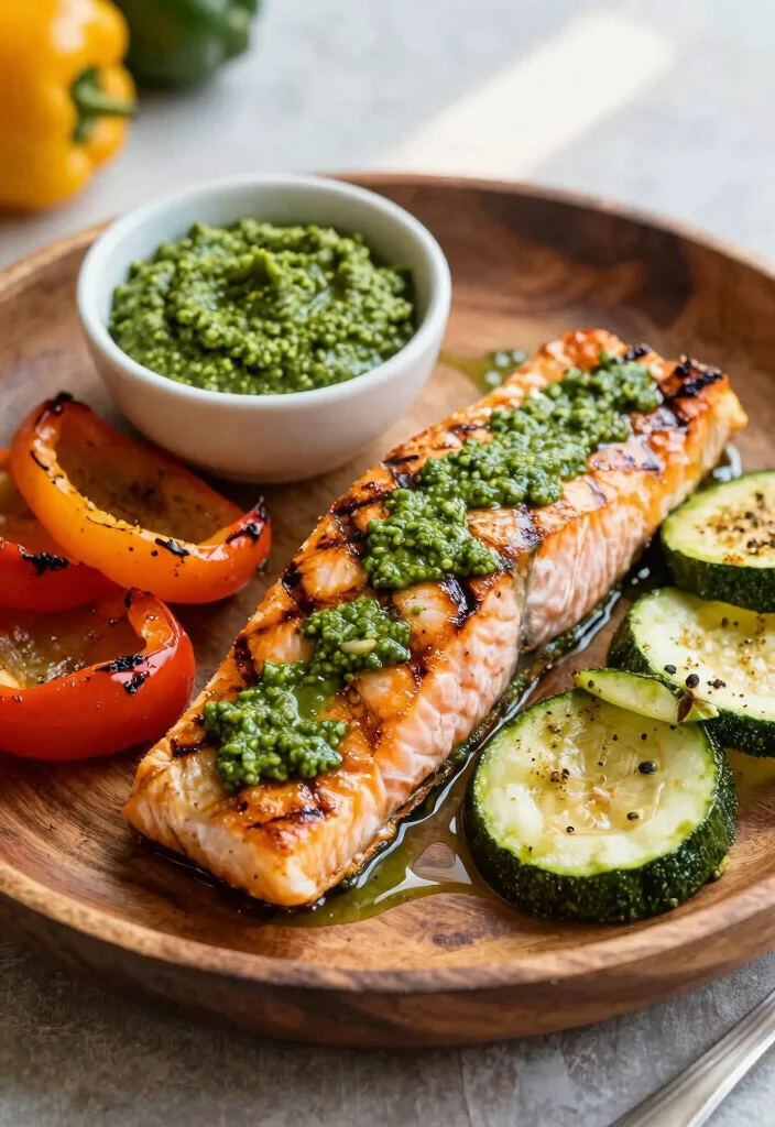 12 Keto Seafood Recipes for Light Protein Meals 49 12 Keto Seafood Recipes for Light Protein Meals 9. Grilled Pesto Salmon 0