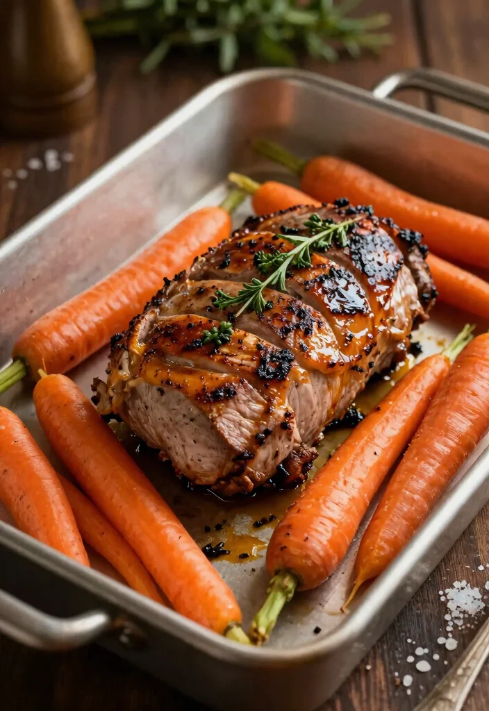 12 Keto Sheet Pan Recipes for Easy Cleanup 50 12 Keto Sheet Pan Recipes for Easy Cleanup 10. Herb Roasted Pork Tenderloin and Carrots 0