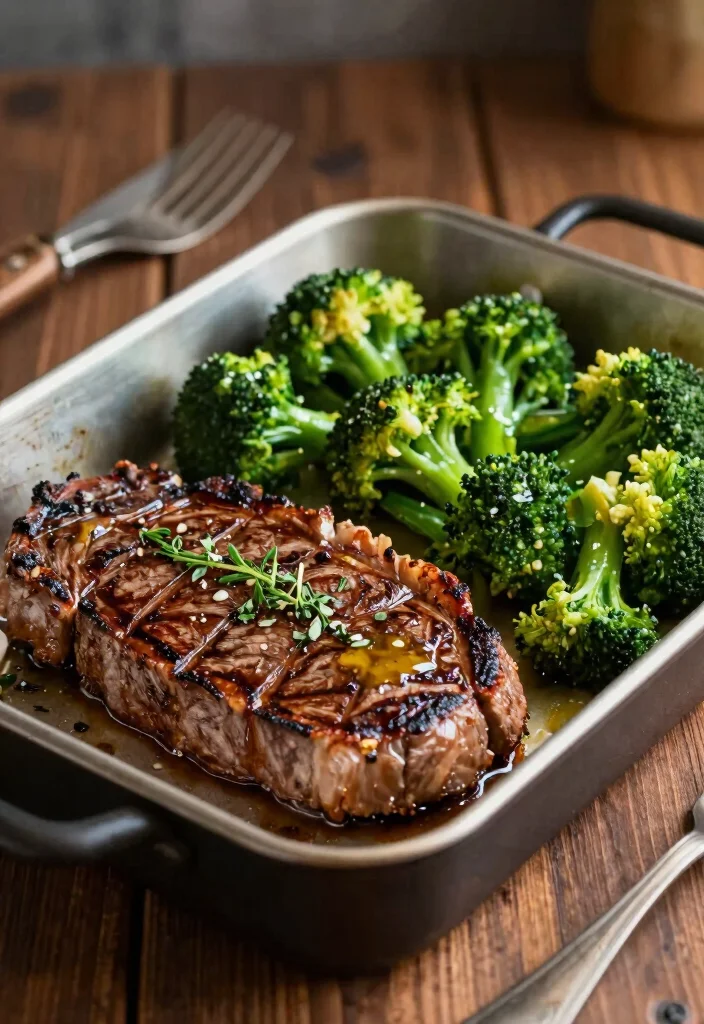 12 Keto Sheet Pan Recipes for Easy Cleanup 5 12 Keto Sheet Pan Recipes for Easy Cleanup 5. Garlic Butter Steak and Broccoli 0
