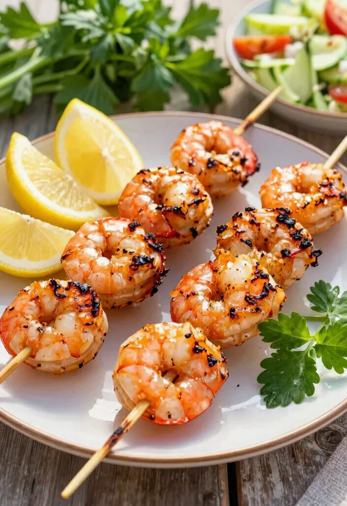 12 Keto Shrimp Recipes for Simple Protein Meals 4. Lemon Garlic Shrimp Skewers 0