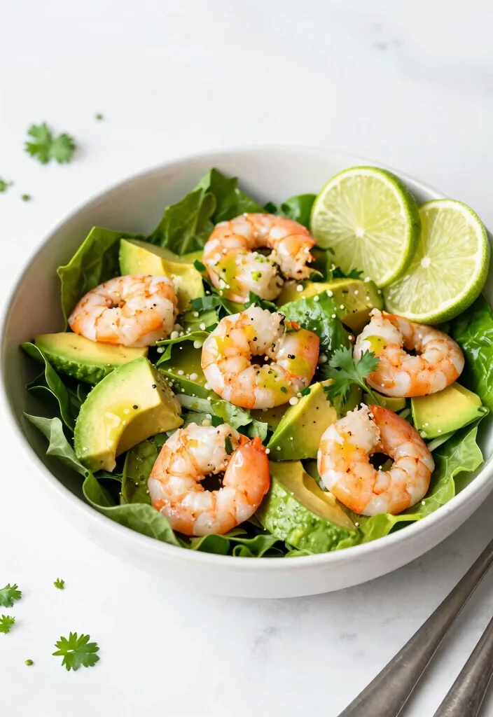 12 Keto Shrimp Recipes for Simple Protein Meals 6. Shrimp Avocado Salad 0