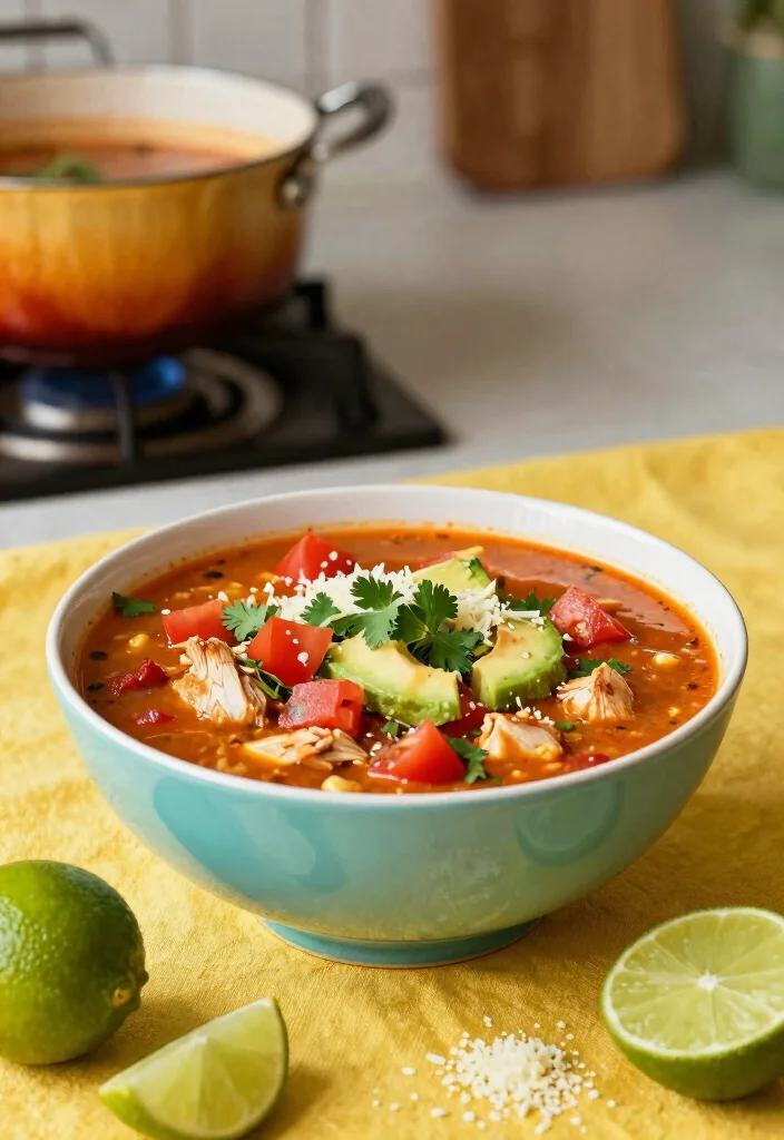 12 Keto Soup Recipes for Cozy Low Carb Bowls 12 12 Keto Soup Recipes for Cozy Low Carb Bowls 2. Spicy Chicken Enchilada Soup 0
