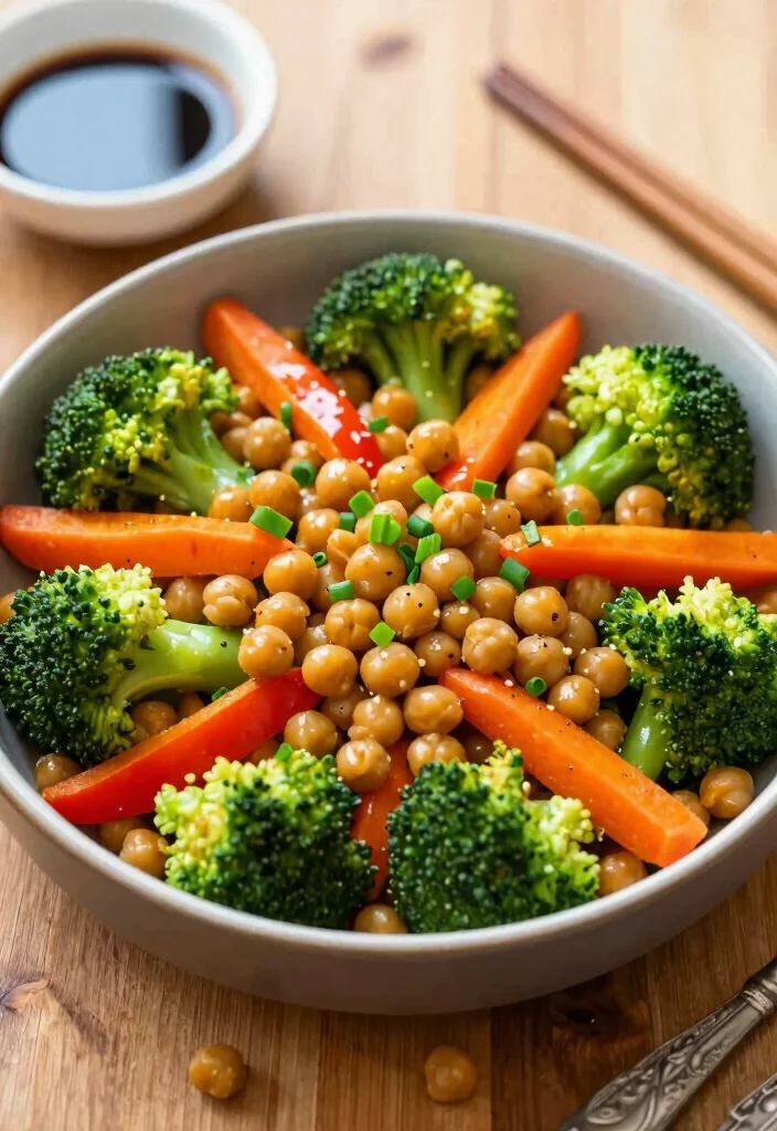 12 Low Calorie Vegan Recipes for Light Filling Meals 3 12 Low Calorie Vegan Recipes for Light Filling Meals 3. Chickpea Stir Fry 0