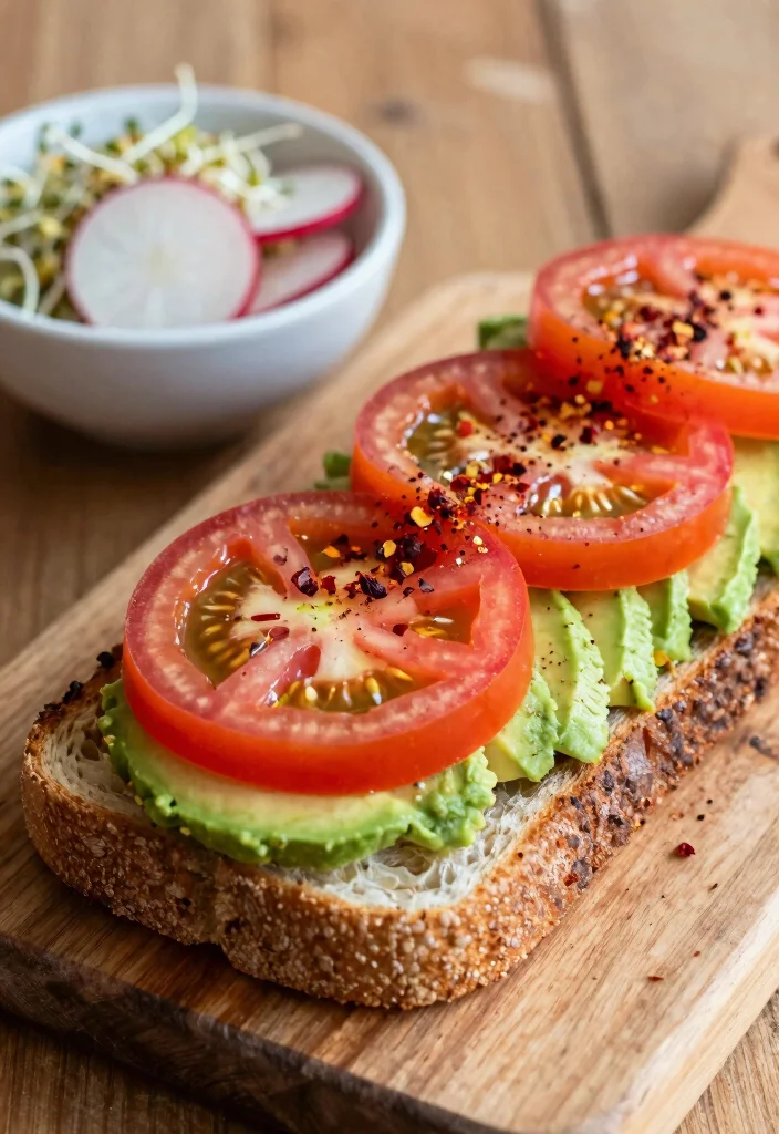 12 Low Calorie Vegan Recipes for Light Filling Meals 49 12 Low Calorie Vegan Recipes for Light Filling Meals 9. Avocado Toast with Tomato 0