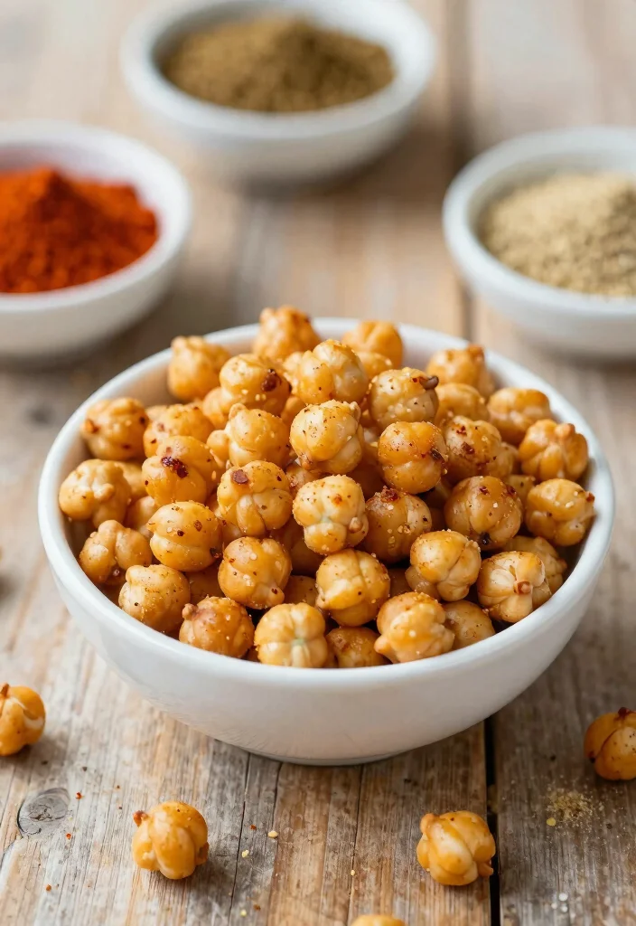 12 Low Calorie Vegetarian Recipes for Light Eating 38 12 Low Calorie Vegetarian Recipes for Light Eating 8. Roasted Chickpea Snacks 0