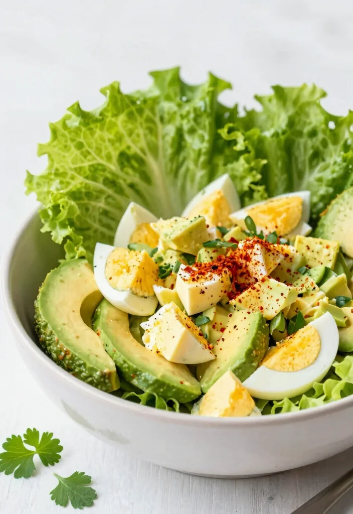 12 Low Carb Keto Recipes for Everyday Meals 11. Avocado Egg Salad 0
