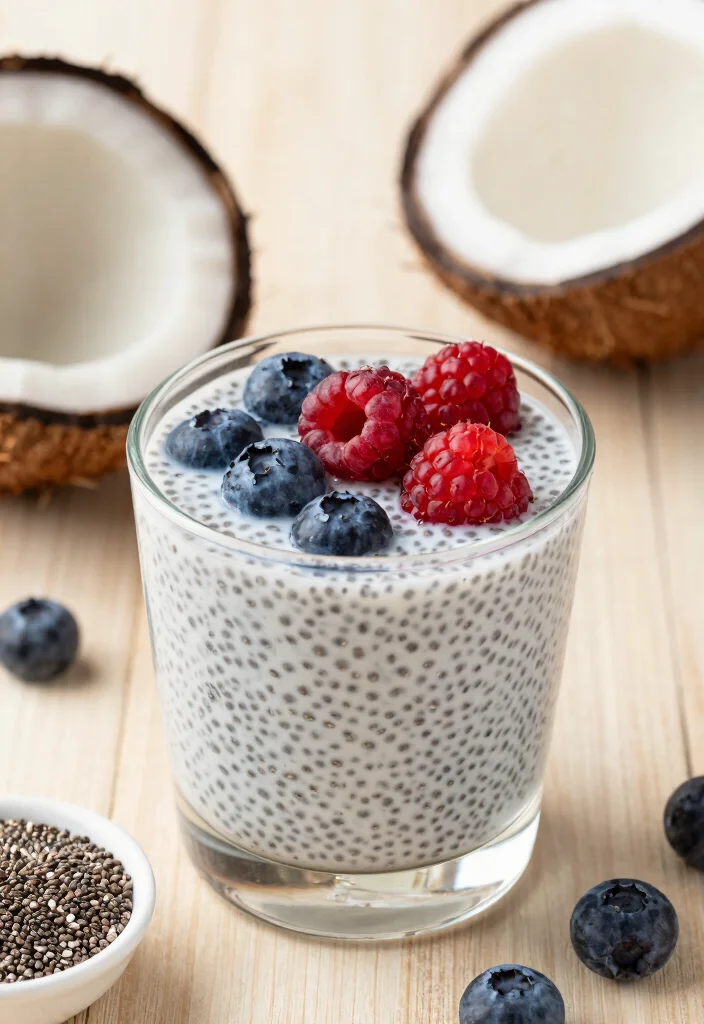 12 Low Carb Vegan Recipes for Light Balanced Eating 61 12 Low Carb Vegan Recipes for Light Balanced Eating 11. Coconut Chia Pudding 0