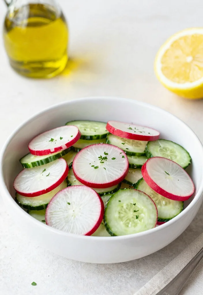 12 Low Carb Vegan Recipes for Light Balanced Eating 37 12 Low Carb Vegan Recipes for Light Balanced Eating 7. Radish and Cucumber Salad 0