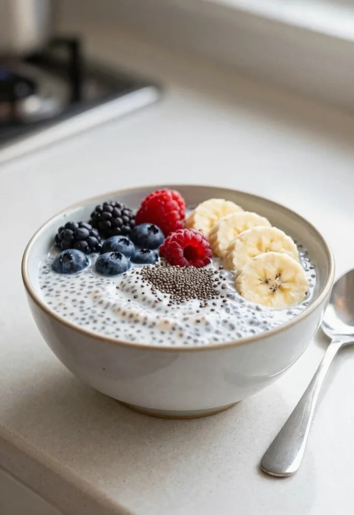 12 Low Carb Vegetarian Recipes for Light Meals 11. Chia Seed Pudding with Almond Milk 0