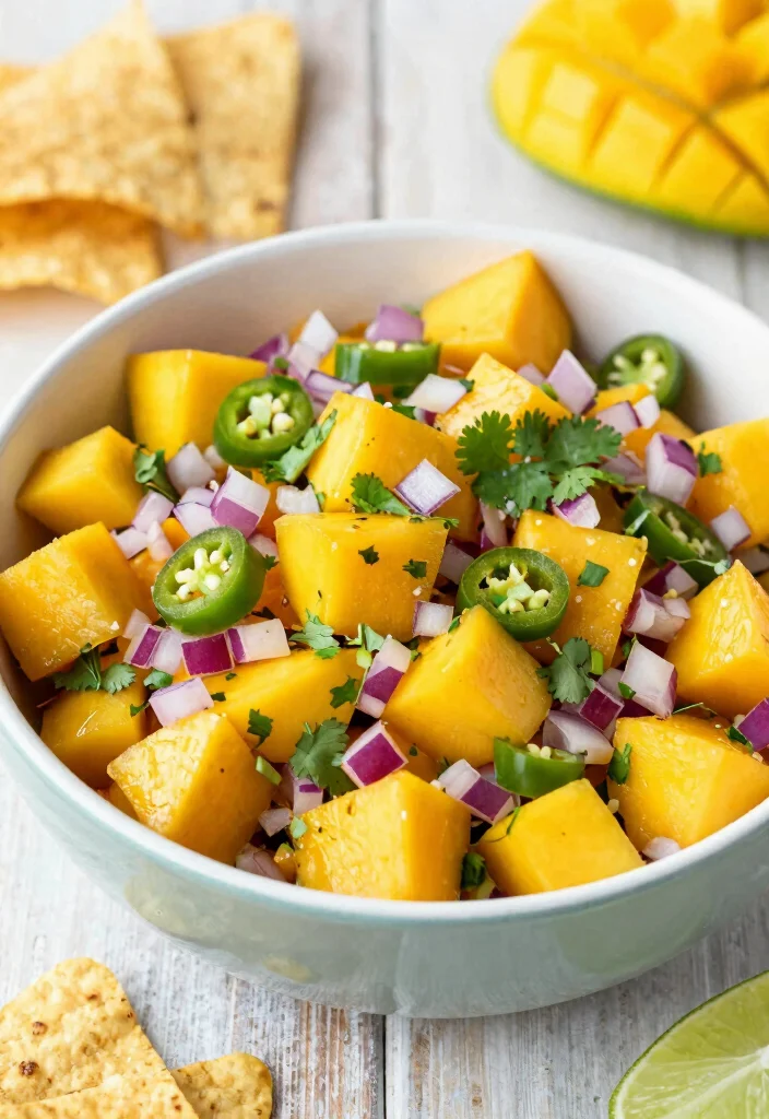 12 Mexican Vegetarian Recipes with Classic Taste 62 12 Mexican Vegetarian Recipes with Classic Taste 12. Mango Salsa 0