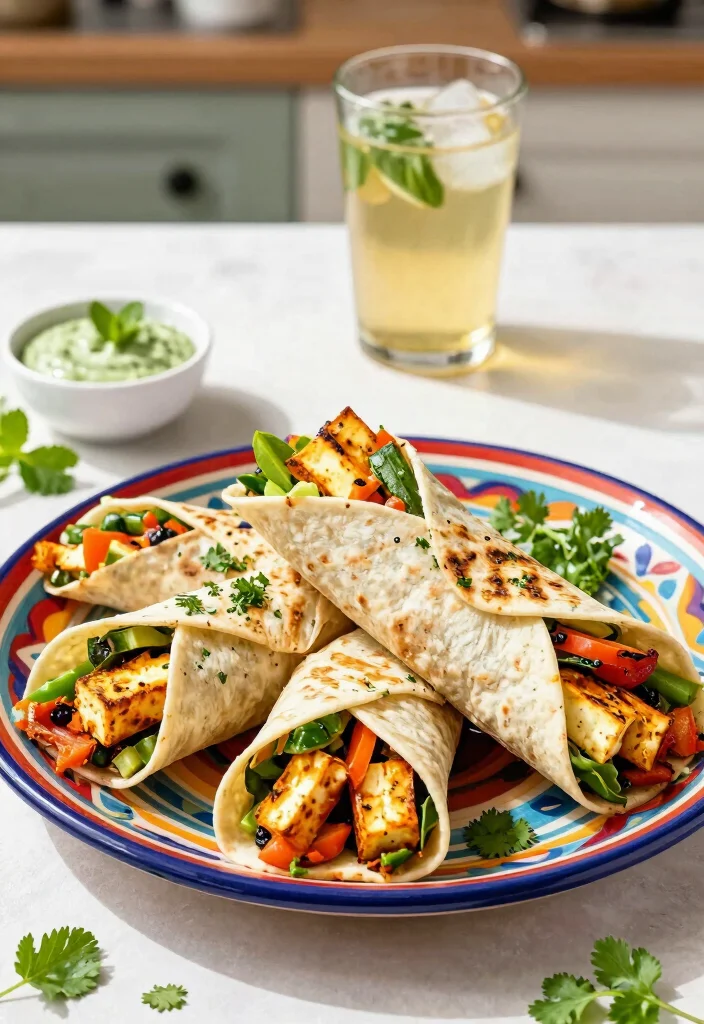 12 Quick and Easy Indian Vegetarian Dinner Recipes for Busy Weeknights 1 12 Quick and Easy Indian Vegetarian Dinner Recipes for Busy Weeknights 1. Paneer Tikka Wraps 0