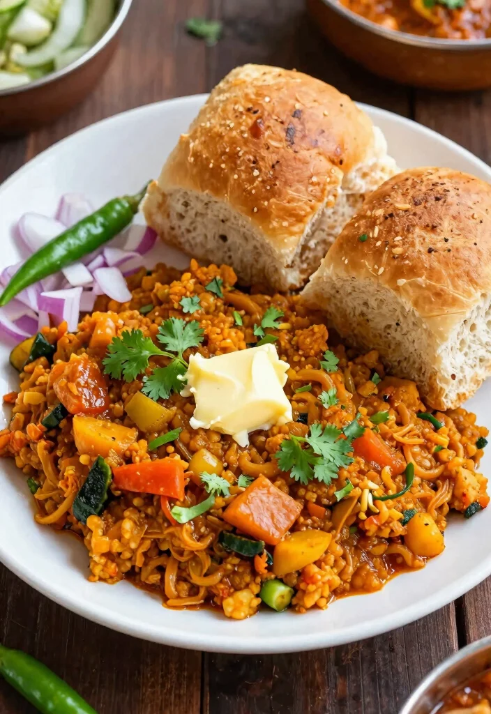 12 Quick and Easy Indian Vegetarian Dinner Recipes for Busy Weeknights 62 12 Quick and Easy Indian Vegetarian Dinner Recipes for Busy Weeknights 12. Pav Bhaji 0