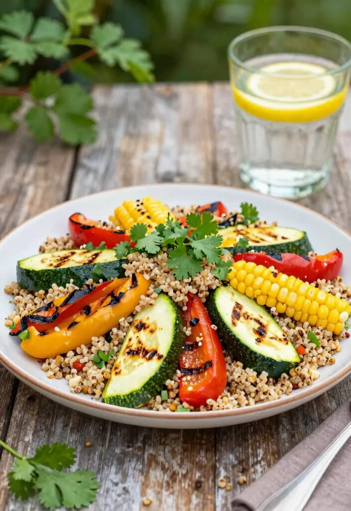 12 Summer Vegetarian Recipes for Fresh Cooking 1 12 Summer Vegetarian Recipes for Fresh Cooking 1. Grilled Vegetable and Quinoa Salad 0