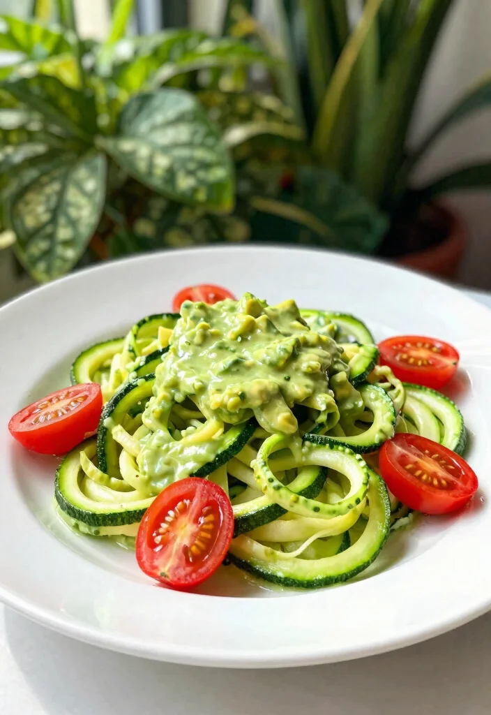 12 Summer Vegetarian Recipes for Fresh Cooking 52 12 Summer Vegetarian Recipes for Fresh Cooking 12. Zucchini Noodles with Avocado Sauce 0