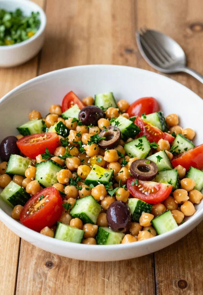 12 Summer Vegetarian Recipes for Fresh Cooking 24 12 Summer Vegetarian Recipes for Fresh Cooking 4. Mediterranean Chickpea Salad 0