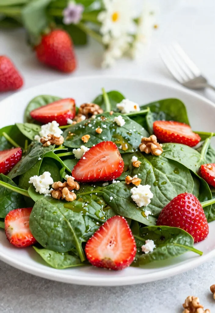 12 Summer Vegetarian Recipes for Fresh Cooking 38 12 Summer Vegetarian Recipes for Fresh Cooking 8. Spinach and Strawberry Salad 0