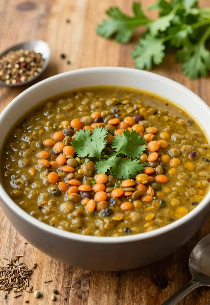 12 Tasty Vegetarian Recipes Full of Flavor 11. Indian Spiced Lentil Soup 0