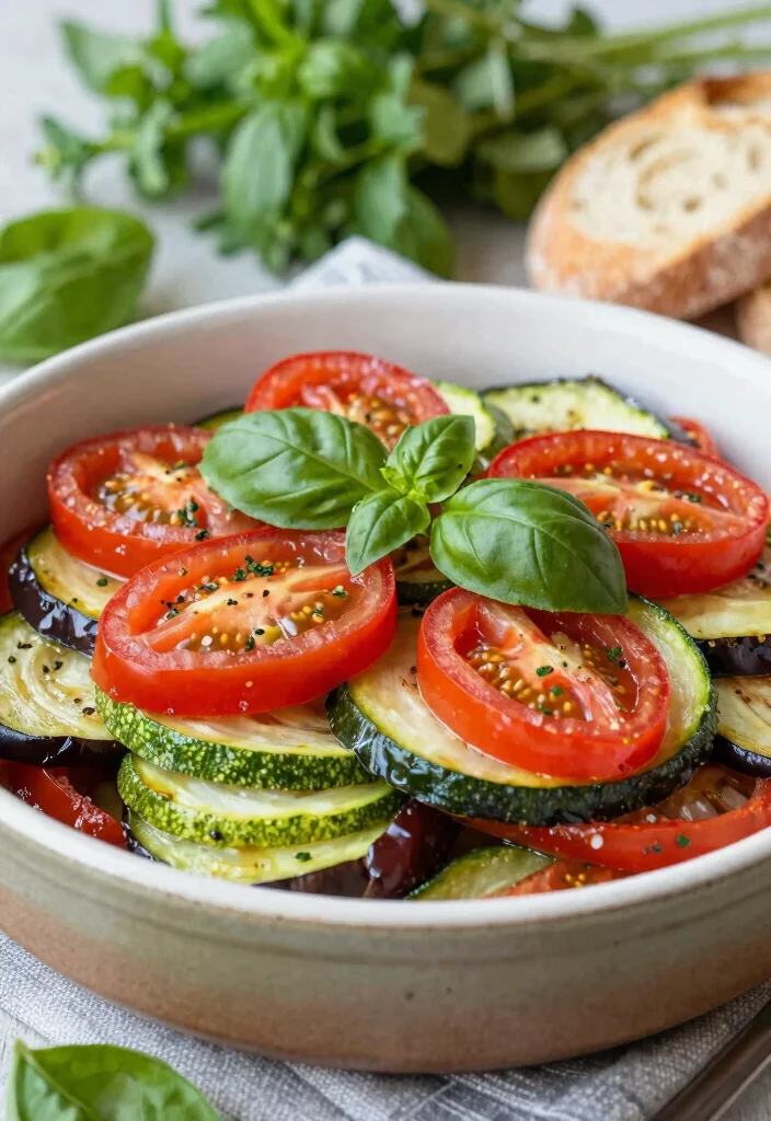 12 Tasty Vegetarian Recipes Full of Flavor 8. Baked Ratatouille 0