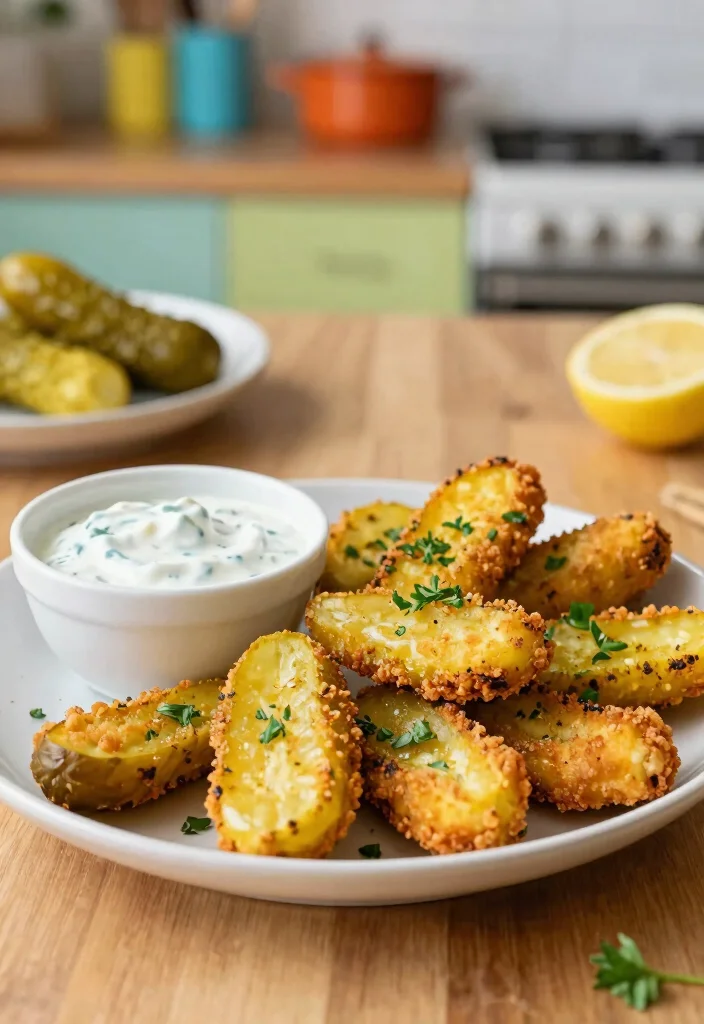 12 Vegan Air Fryer Recipes for Quick Crispy Results 17 12 Vegan Air Fryer Recipes for Quick Crispy Results 7. Crunchy Air Fried Pickles 0