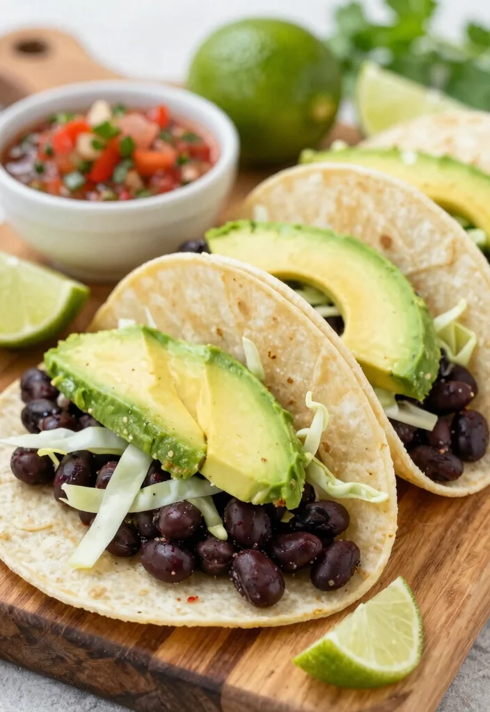12 Vegan Black Bean Recipes for Easy Protein Meals 1 12 Vegan Black Bean Recipes for Easy Protein Meals 1. Spicy Black Bean Tacos 0
