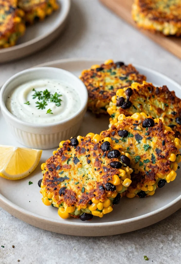 12 Vegan Black Bean Recipes for Easy Protein Meals 51 12 Vegan Black Bean Recipes for Easy Protein Meals 11. Black Bean and Corn Fritters 0